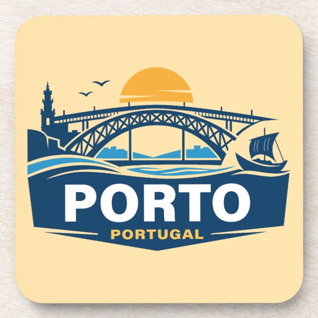 Posavasos Porto Portugal Europe (Frente)