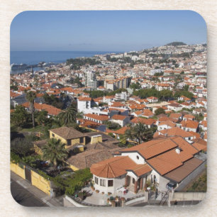 Posavasos Portugal, Isla de Madeira, Funchal. Camión de cabl