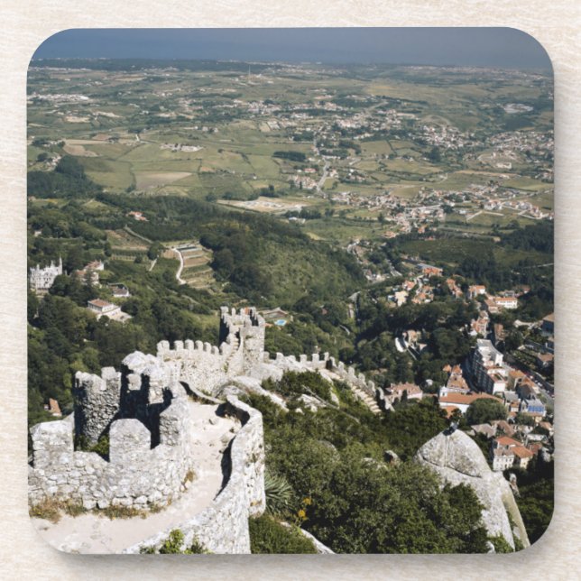 Posavasos Portugal, Provincia De Lisboa, Sintra, Vista Desde (Frente)