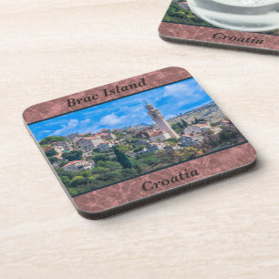 Posavasos Posavasers de la isla de Brac, Croacia