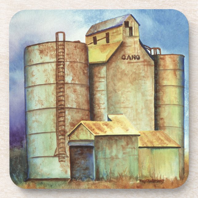 Posavasos Poste Gano de la milla (Frente)