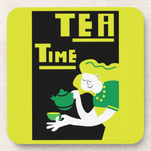Posavasos Póster de Arte de Pared de Té