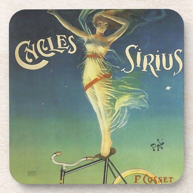 Posavasos Poster de bicicletas Sirius (Frente)