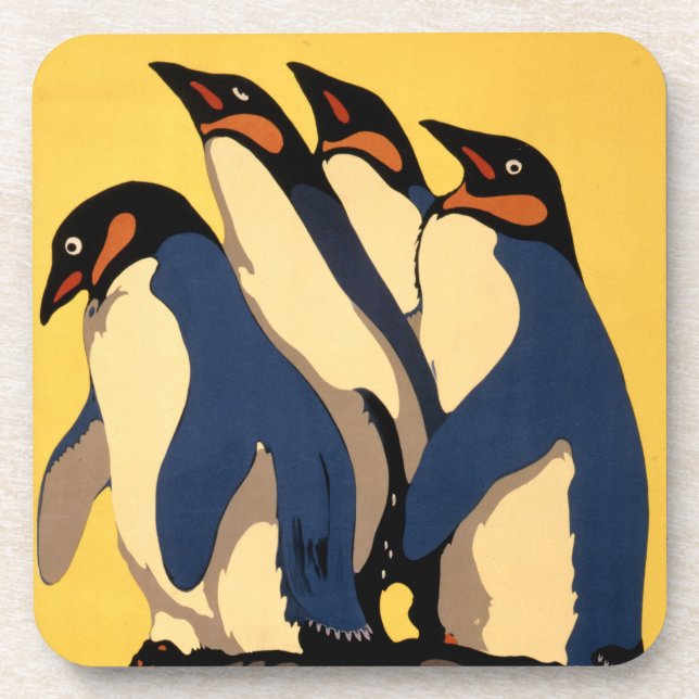 Posavasos Poster De Transporte En Metro Al Zoológico De Lond (Frente)