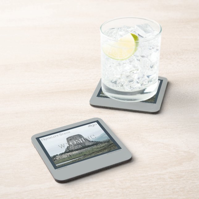 Posavasos Poster Wyoming (Lado Derecho)