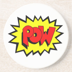 Posavasos POW - Arte pop del libro de historietas