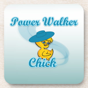 Posavasos Power Walker Chick #3