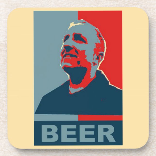 Posavasos Práctico de costa 2012 de la cerveza de Dave - (Frente)