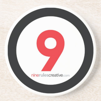 Posavasos Práctico de costa creativo de nueve reglas