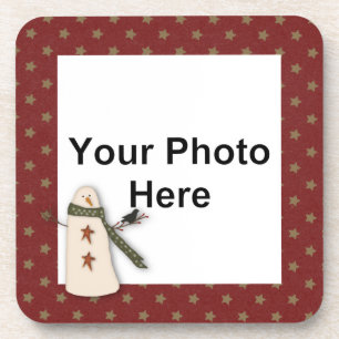 Posavasos Práctico de costa de encargo del corcho de la fot