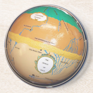 Posavasos Práctico de costa de Galn