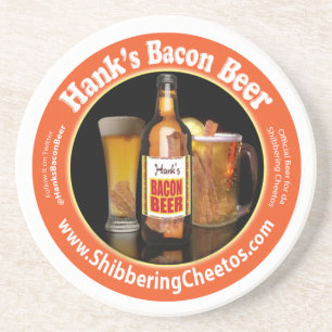 Posavasos Práctico de costa de la cerveza del tocino de Han