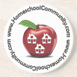 Posavasos Práctico de costa de la comunidad de Homeschool