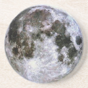 Posavasos Práctico de costa de la Luna Llena