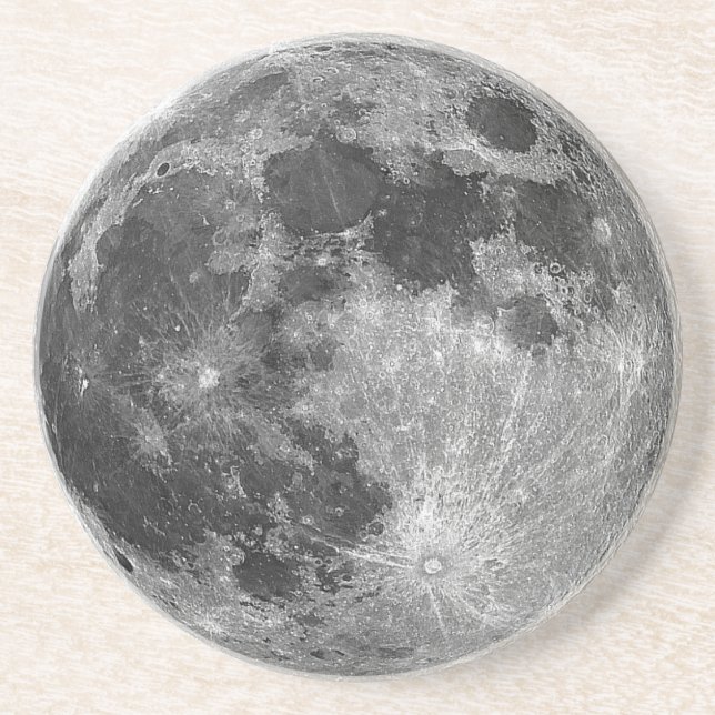 Posavasos Práctico de costa de la Luna Llena (Frente)