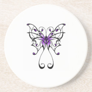 Posavasos Práctico de costa de la mariposa