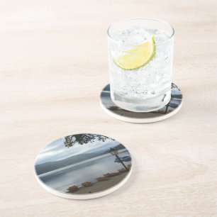 Posavasos Práctico de costa de la piedra arenisca de