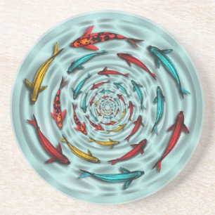 Posavasos Práctico de costa de la piedra arenisca del