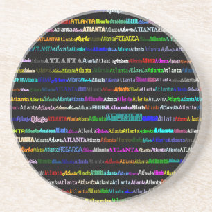 Posavasos Práctico de costa de la piedra arenisca del diseño