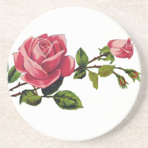 Posavasos Práctico de costa de la piedra arenisca del rosa