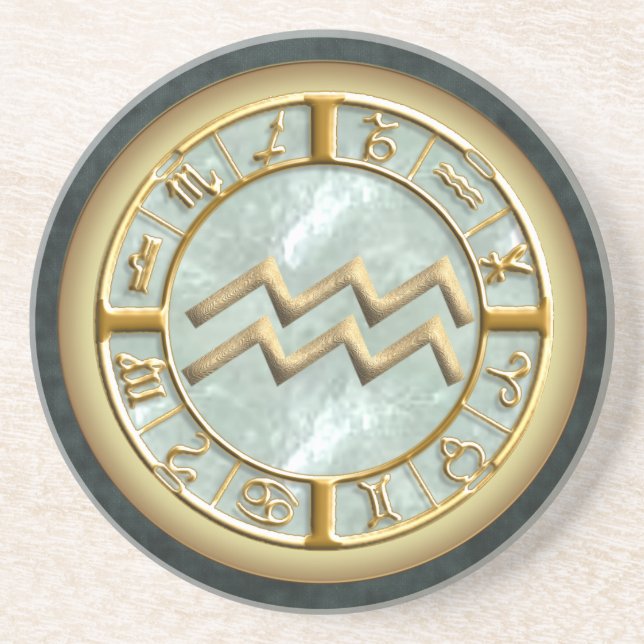 Posavasos Práctico de costa de la piedra arenisca del Rótulo (Frente)