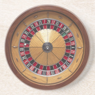 Posavasos Práctico de costa de la rueda de ruleta