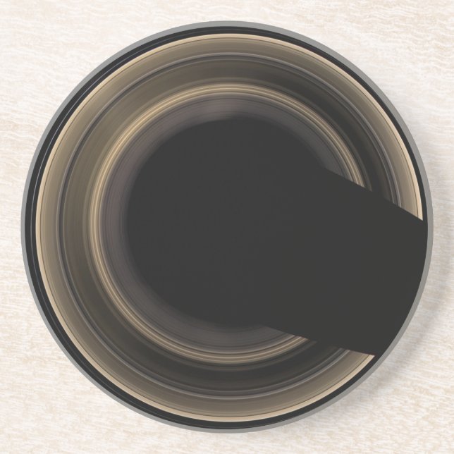 Posavasos Práctico de costa de los anillos de Saturn (Frente)