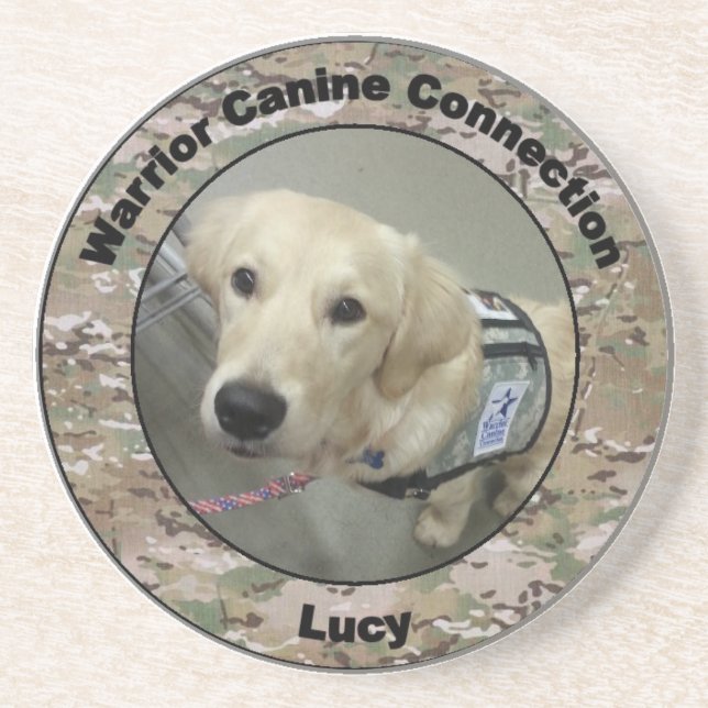 Posavasos Práctico de costa de Lucy (Frente)