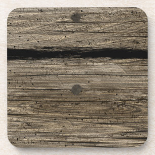 Posavasos Práctico de costa de madera rústico del corcho d