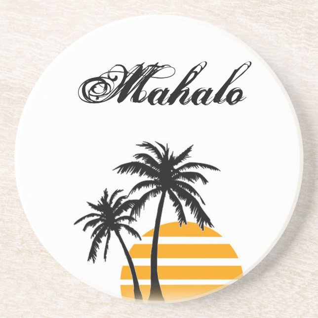 Posavasos Práctico de costa de Mahalo (Frente)