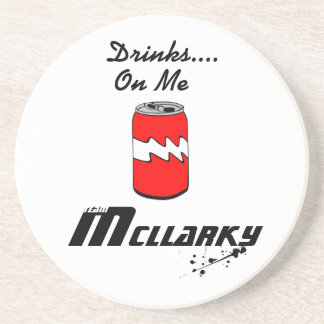 Posavasos Práctico de costa de McLlarky del equipo