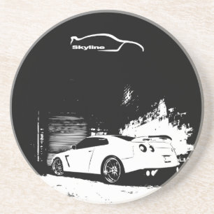 Posavasos práctico de costa de Nissan Skyline