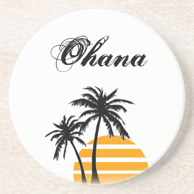Posavasos Práctico de costa de Ohana (Frente)