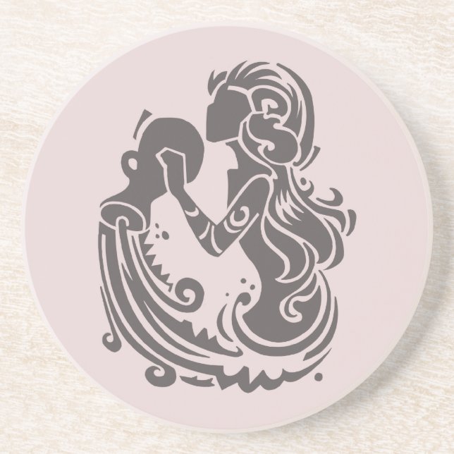 Posavasos Práctico de costa del acuario (Frente)