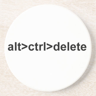 Posavasos práctico de costa del alt>ctrl>delete