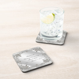 Posavasos Práctico de costa del aniversario de boda del