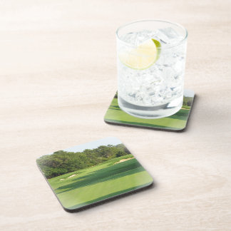 Posavasos Práctico de costa del corcho del campo de golf