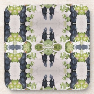 Posavasos Práctico de costa del corcho: Impresión verde