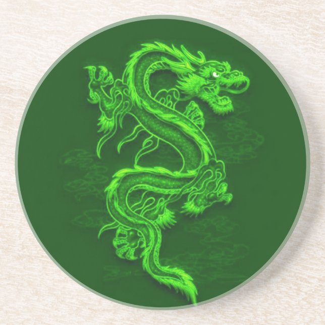Posavasos Práctico de costa del dragón (Frente)