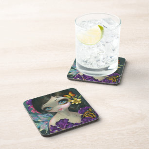 Posavasos "Práctico de costa del encantamiento del iris"