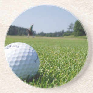 Posavasos Práctico de costa del espacio abierto del golf