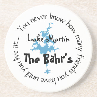 Posavasos Práctico de costa del lago