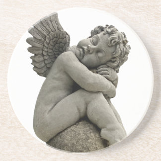 Posavasos Práctico de costa durmiente de la escultura del