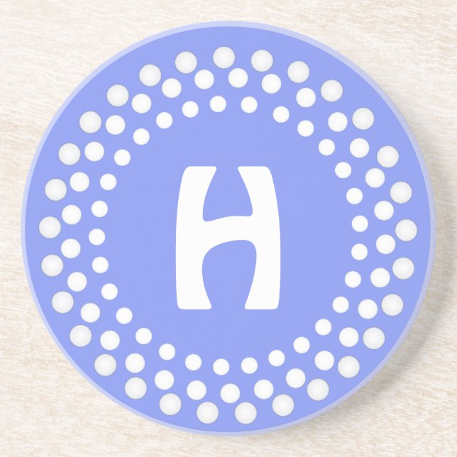 Posavasos Práctico de costa elegante de la piedra del (Frente)