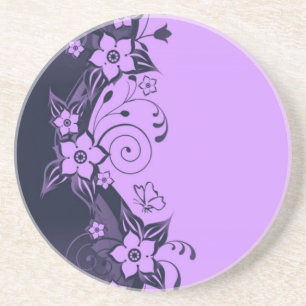 Posavasos Práctico de costa floral