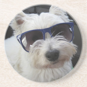 Posavasos Práctico de costa fresco de Westie