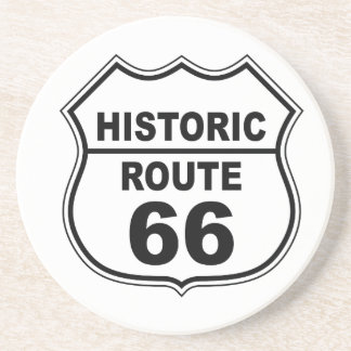 Posavasos Práctico de costa histórico de la ruta 66