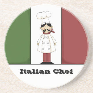 Posavasos Práctico de costa italiano del cocinero #6