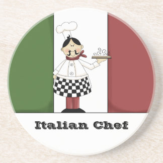 Posavasos Práctico de costa italiano del cocinero #7