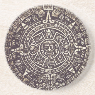 Posavasos Práctico de costa maya del arte del calendario